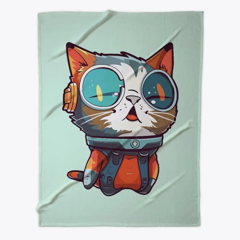 Futuristic multicolor cats #21 kids