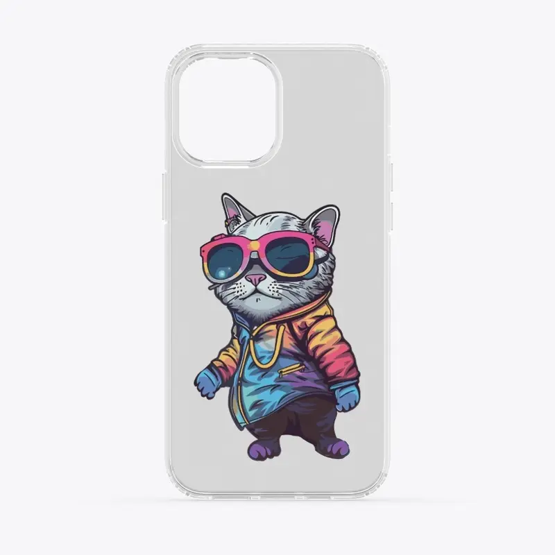 Futuristic Multicolor Cats #12 rapper