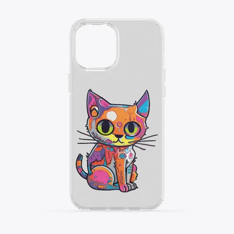 Futuristic multicolor cats #26 ne-kitten