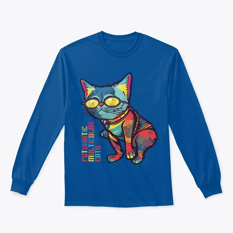 Futuristic Multicolor Cats #16 pilot