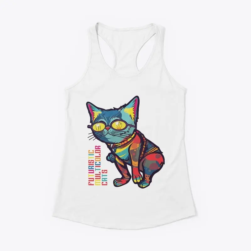 Futuristic Multicolor Cats #16 pilot