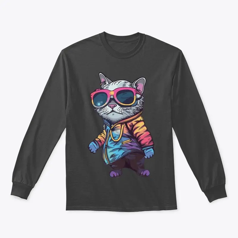 Futuristic Multicolor Cats #12 rapper